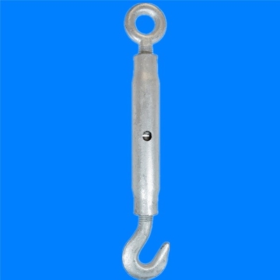 DIN1478 Turnbuckle ανοξείδωτου χάλυβας άνθρακα τύπων σώματος σωλήνων που γαλβανίζεται