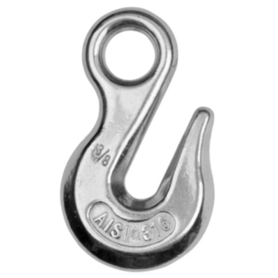 0.16kg - ανυψωτικός γάντζος M38 ανοξείδωτου υλικού ξαρτιών ανοξείδωτου 1.52kg