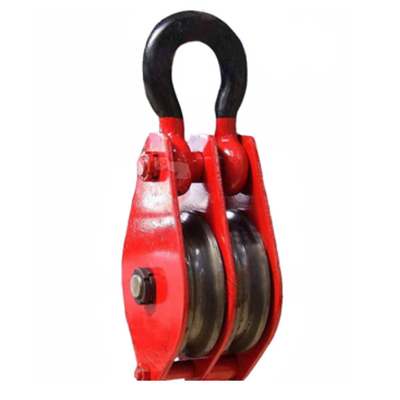 Ντυμένο δύναμη θαλάσσιο υλικό ξαρτιών Sheave 12mm - 42mm διπλός φραγμός τροχαλιών