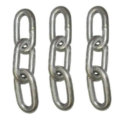 Q235BGalvanized γύρω από την κορεατική τυποποιημένη αλυσίδα συνδέσεων αλυσίδων συνδέσεων χάλυβα